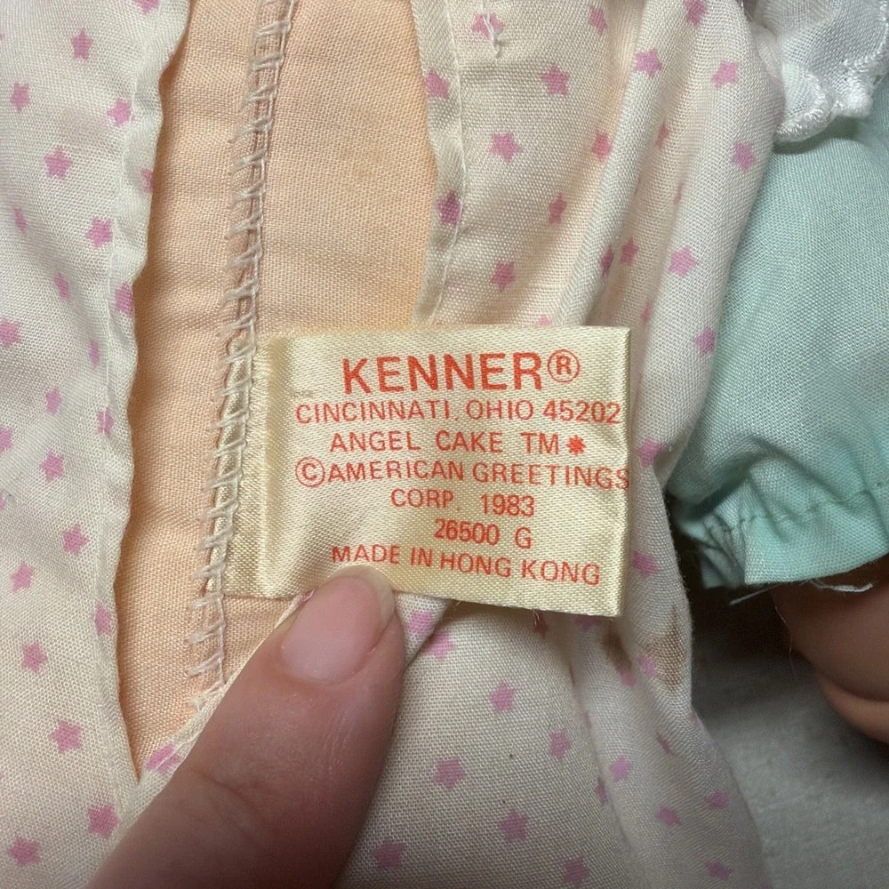 Vintage 1982 Kenner Strawberry Shortcake Friends Apricot Blow Kiss Baby Doll